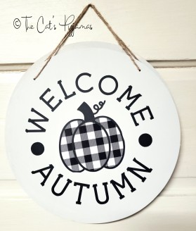 Welcome Autumn Hanger